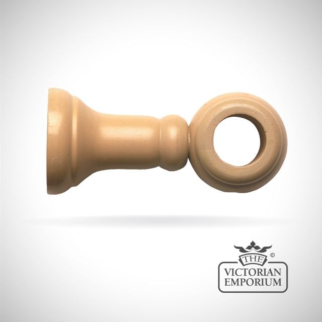 Wooden Curtain Poles Traditional Victorian Classical Decorative Bracket