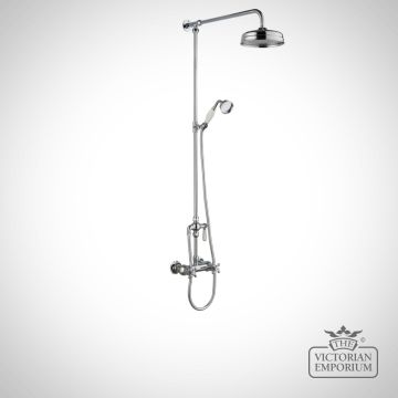 Victorian Chrome Traditional Thermostatic Bar Shower Valve