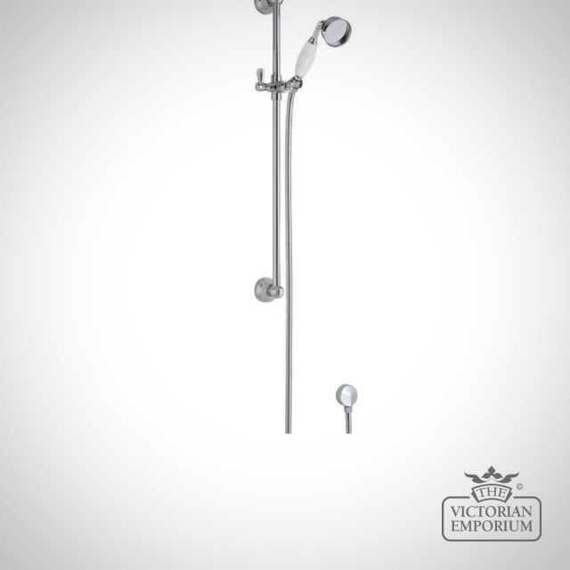 Chrome Shower Slide Rail Kit Slider Rail Kit