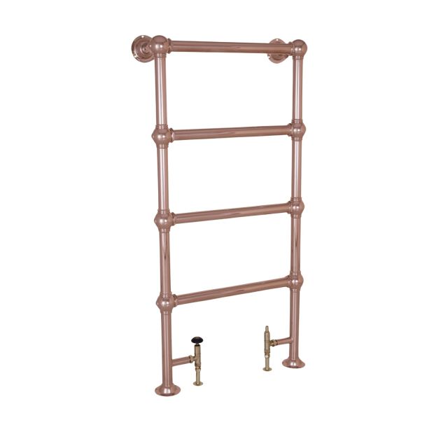 Grande Tall and Slim Heated Towel Rail 1300x650mm in a chrome, nickel or copper finish