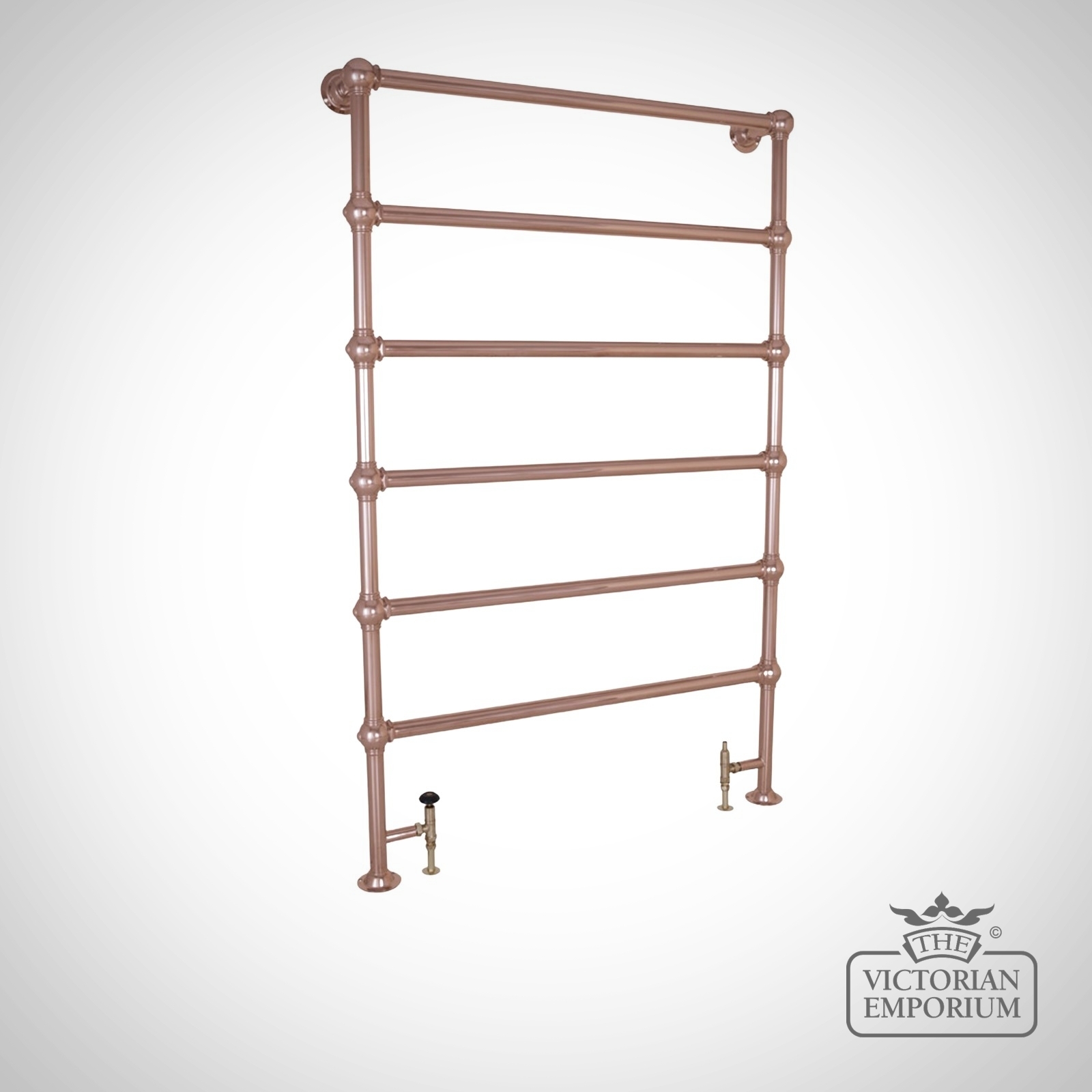 Grande Extra Large Heated Towel Rail 1800x1150mm In Copper Finish