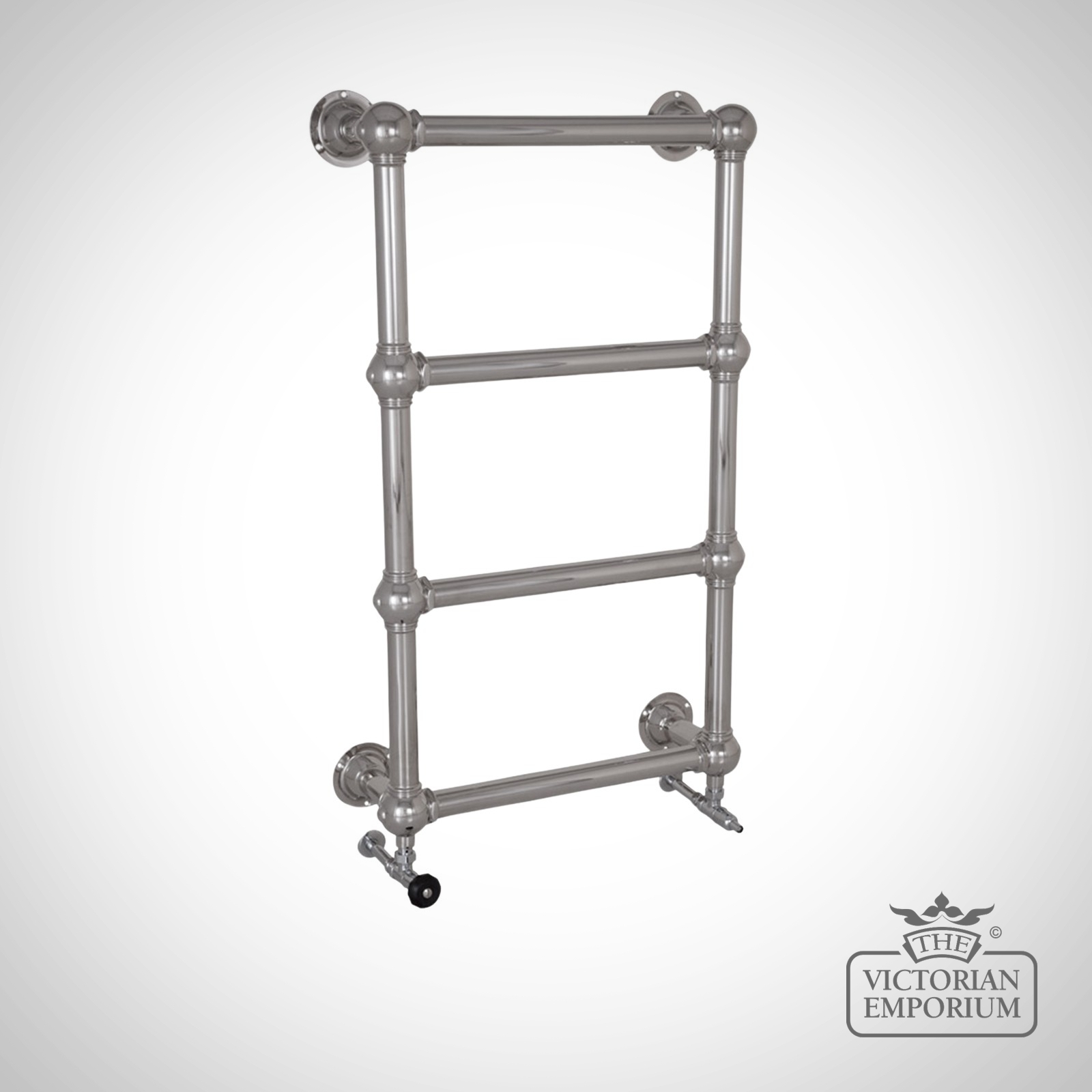Grande Heated Towel Rail 1000x600mm In A Chrome, Nickel Or Copper