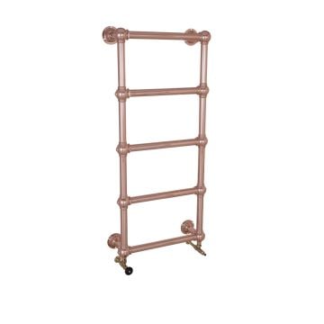Grande Tall and Slim Wall Mounted Heated Towel Rail 1300x600mm in a chrome, nickel or copper finish