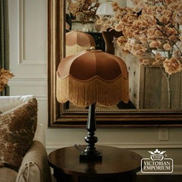 Emmy Deluxe Art Deco Decorative Fringed Lamp Shade in a Choice of Sizes