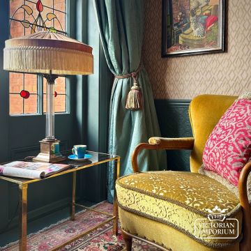 The Peggy Silk Fringed Lampshade   Brown  Image00002 Aeb44246 3fe8 45d7 8301 8b56bd2f9349