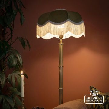 The Pistachio Fringed Lampshade  Tinkertallulah Sep25 31