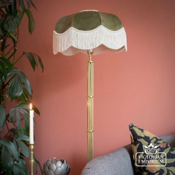 The Pistachio Fringed Lampshade  Tinkertallulah Sep25 33