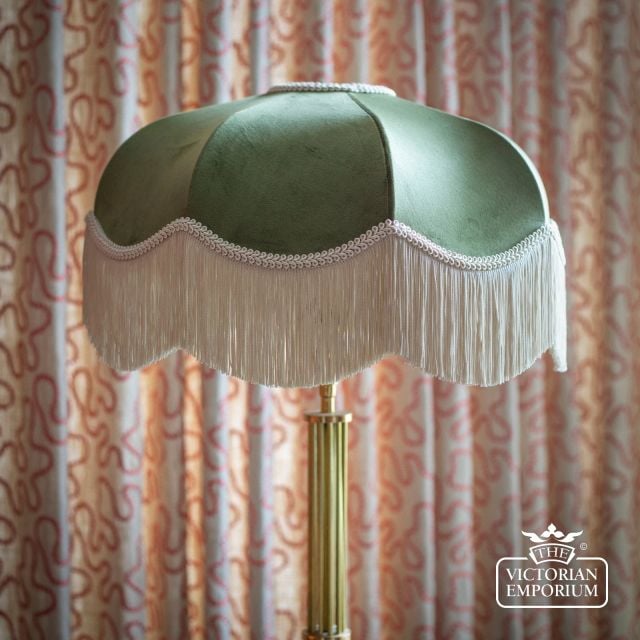 The Pistachio Fringed Lampshade  Tinkertallulah Sep25 40