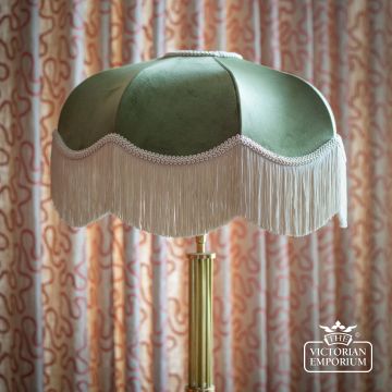 The Pistachio Fringed Lampshade  Tinkertallulah Sep25 40