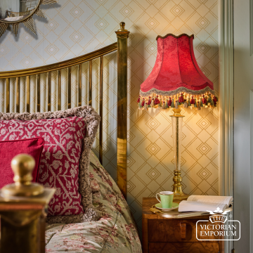 The Ruby Damask Lampshade  Ruby 2