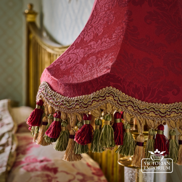 The Ruby Damask Lampshade  Ruby 3