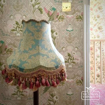 The Topaz Damask Lampshade  Topaz Look Through
