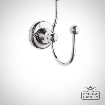 Chrome Double Robe Hook