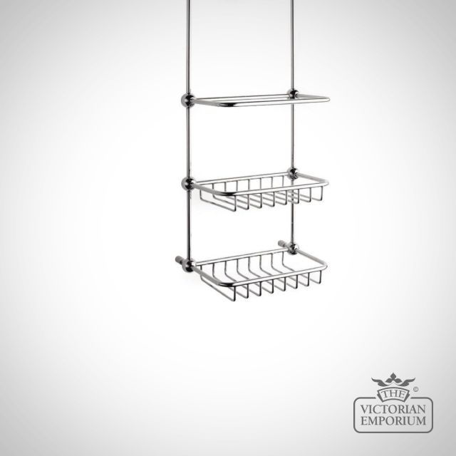Chrome Shower Tidy