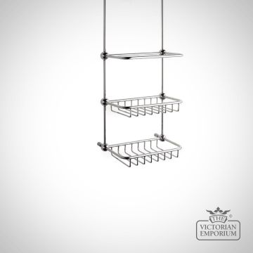 Chrome Shower Tidy