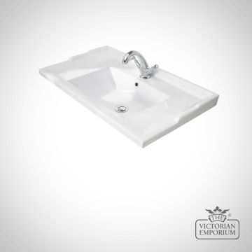 800mm Traditional Inset Basin