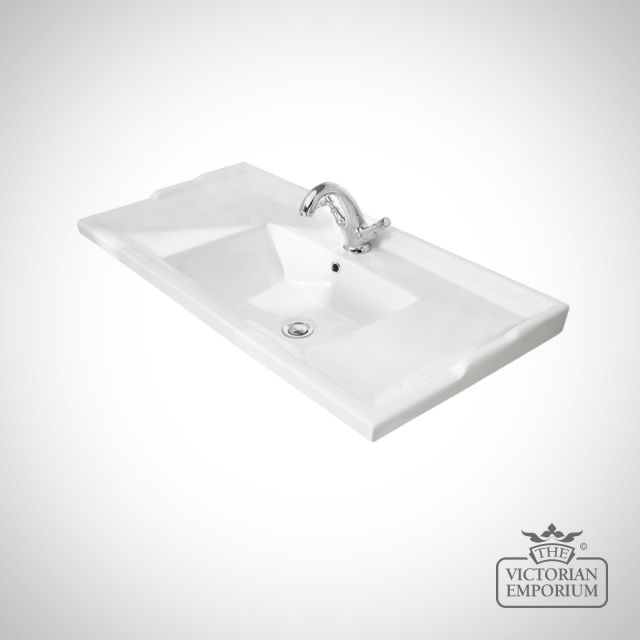 1000mm Traditional Inset Basin