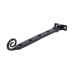 Black monkey tail-window stay-ironmongery traditional victorian 19thcentry old classic-33484
