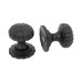 Black-handle-knob-door-cupboard-ironmongery-traditional victorian-old-classic-decorative-83507 angled