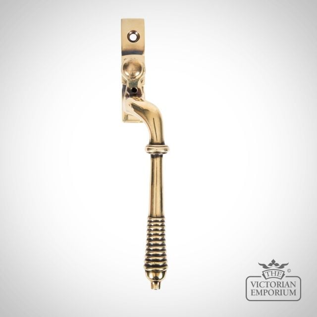 Brass Espagnolette Handle Window Ironmongery Traditional Victorian 19thcentry Old Classic 83913
