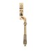 Brass Espagnolette Handle Window Ironmongery Traditional Victorian 19thcentry Old Classic 83913