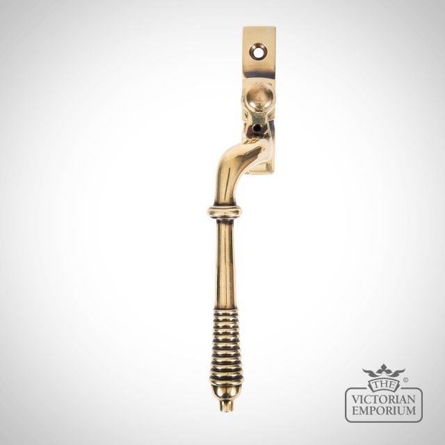 Brass Espagnolette Handle Window Ironmongery Traditional Victorian 19thcentry Old Classic 83915