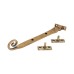 Brass-monkey tail-window stay-ironmongery traditional victorian 19thcentry old classic83567 angled