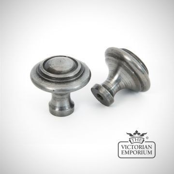 Natural Handle Knob Door Cupboard Ironmongery Traditional Victorian Old Classic Decorative 83514 Angled