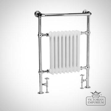 Clifford 965 x 673mm Floor Mounted Heated Towel Rail