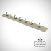 Hook Coat Hat Wall Rack Ironmongery Traditional Victorian 19thcentry Old Classic 83741 Angled