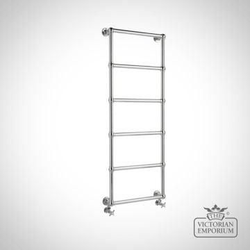 Juliet Chrome Wall Mounted 1548mm x 598mm Horizontal Towel Rail