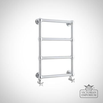 Sophia Chrome Wall Mounted 750mm x 475mm Horizontal Towel Rail