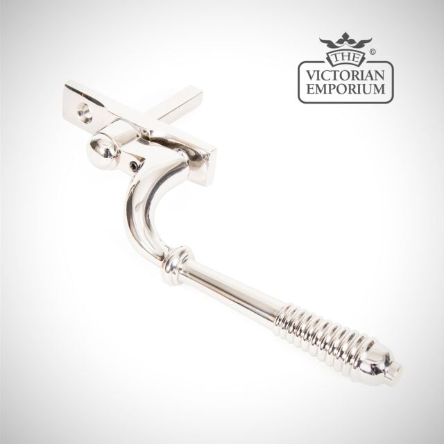 Espagnolette in Polished Nickel - left or right handed