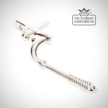 Nickel Espagnolette Handle Window Ironmongery Traditional Victorian 19thcentry Old Classic 83914 Angle