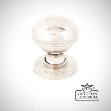 Pressbury Cabinet Knob in polished nickel in a choice of 2 sizes