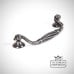 Pewter-draw pull-ironmongery traditional victorian 19thcentry old classic-83535 angled