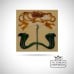 Tile For Fireplace Oat Art Nouveau Ceramic Replacement Castiron Victorian 19thcentry Classic Lgc084