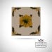Tile For Fireplace Yellow Floral Ceramic Replacement Castiron Victorian 19thcentry Classic Lgc021