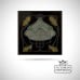 Tile for fireplace-aubergine-art nouveau-ceramic-replacement-castiron-victorian-19thcentry-classic-lgc090