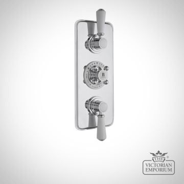 Chrome Triple Concealed Valve with Diverter