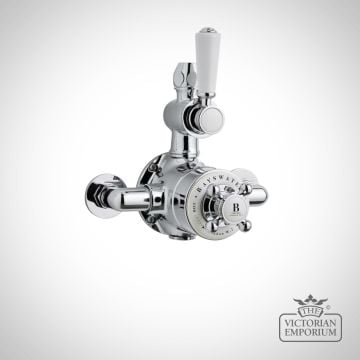 Chrome Twin Exposed Valve