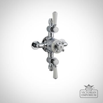 Chrome Triple Exposed Valve