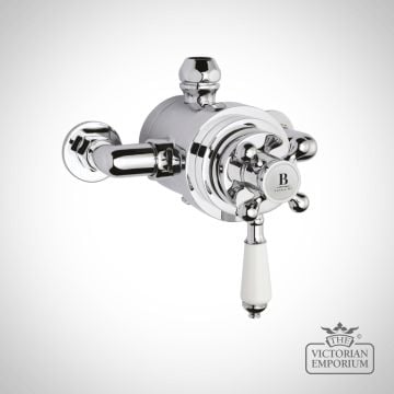 Chrome Dual Thermostatic Exposed Valve