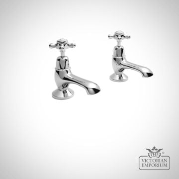 Chrome Dome Crosshead Bath Taps