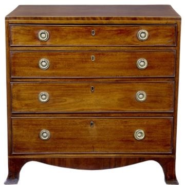 Early 19th Century mahogany chest