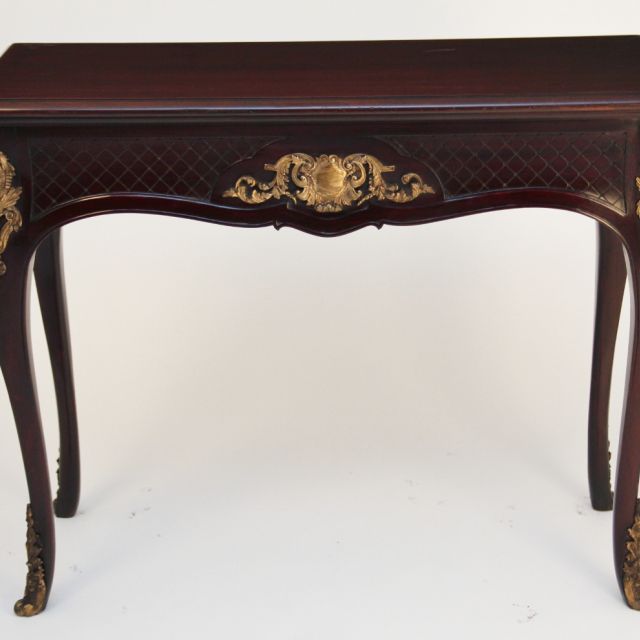 19th Century Ormolu Mounted Mahogany Centre Table