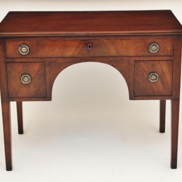 19th Century mahogany dressing table