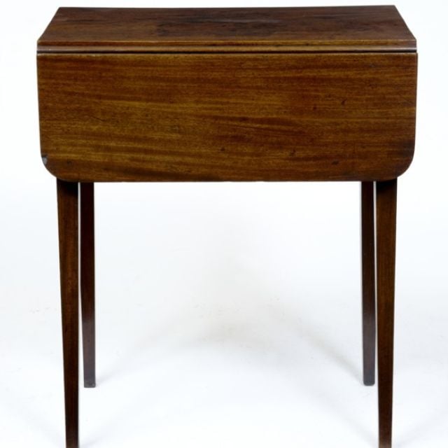 19th Century mahogany bedside table