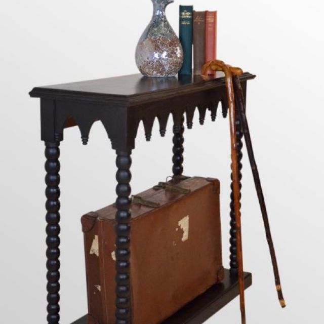 Oak Hall Table - Gothic Styling