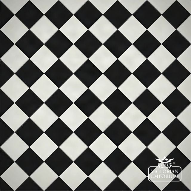 Geometric floor tiles - 7x7cm squares (to match border designs)